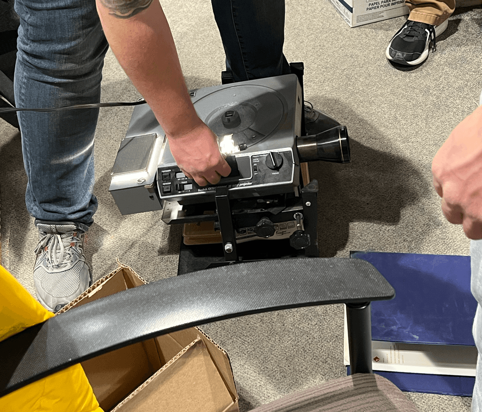 Old projector