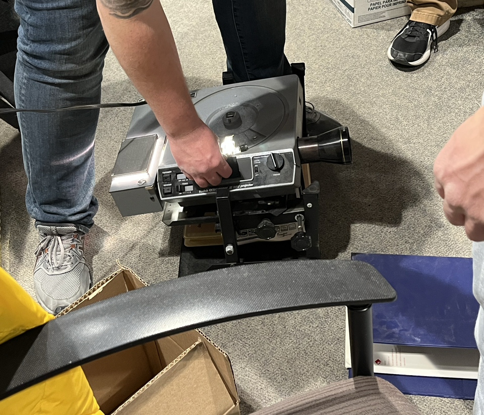 Old projector